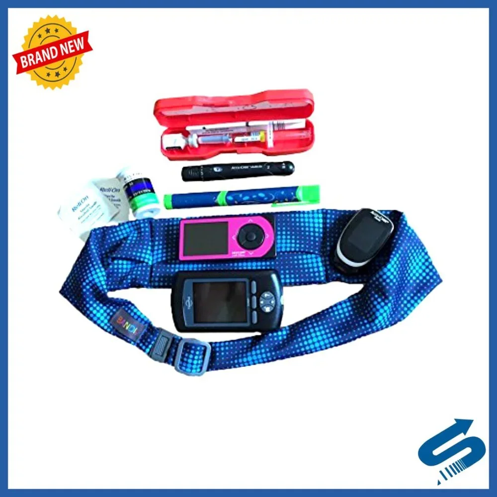 Kids Adjustable Waist Pack for Medical Devices Sports Play Comfort Fit
